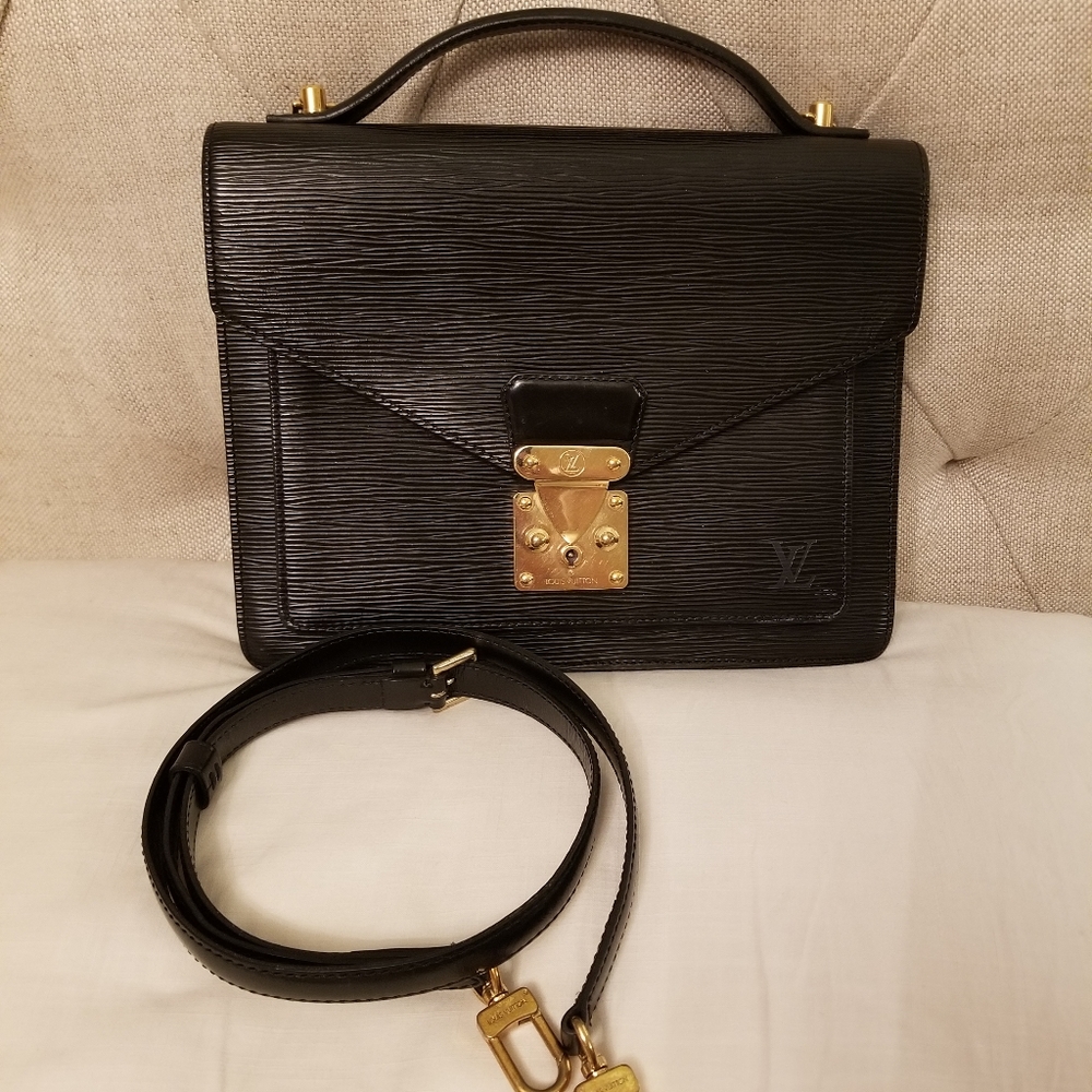 Authentic Louis Vuitton Epi Monceau PM